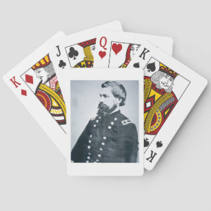 Oliver Otis Howard (b/w photo) Playing Cards