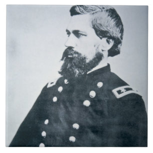Oliver Otis Howard (b/w photo) Tile