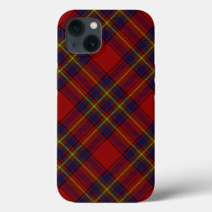 Oliver tartan red yellow blue plaid iPhone 13 case
