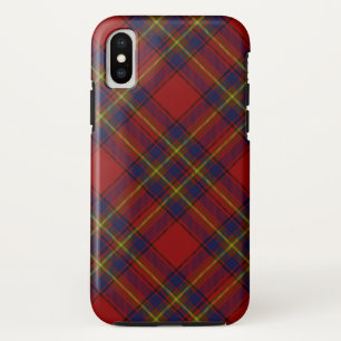 Oliver tartan red yellow blue plaid iPhone x case