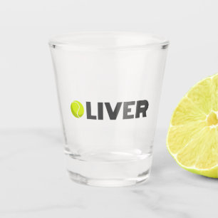 Oliver Tennis Shot Glass