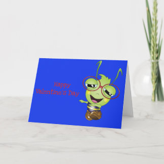 Oliver the Aphid Valentine's Day Card