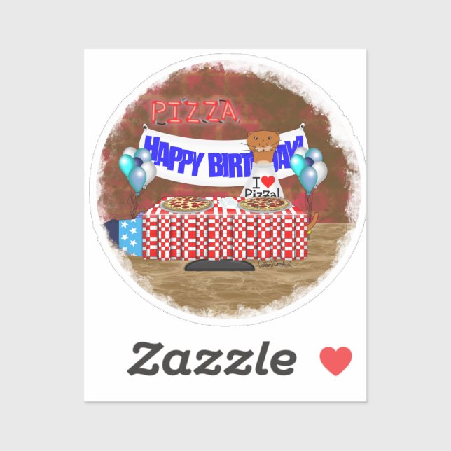 Oliver The Otter is 6 Years Old! Happy Birthday  (Sheet)