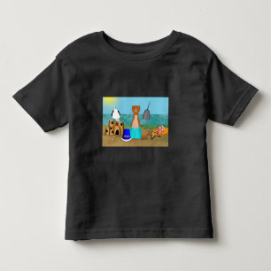 Oliver The Otter's Beach Vacation Toddler T-Shirt