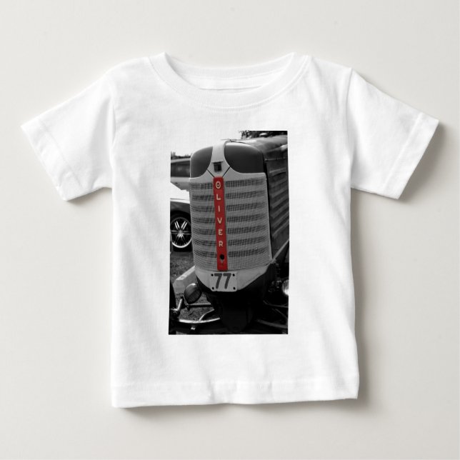 Oliver Tractor Baby T-Shirt (Front)