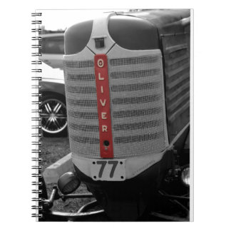 Oliver Tractor Notebook