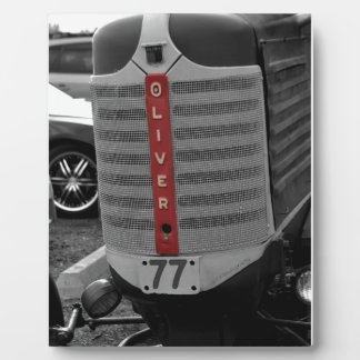 Oliver Tractor Plaque