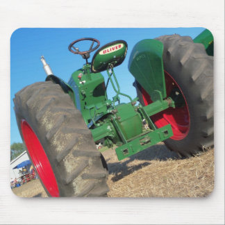 Oliver tractor vintage farm equipment photo gifts mouse mat