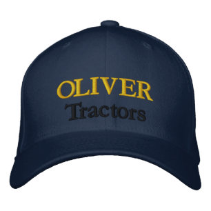 Oliver Tractors Lawnmowers Mowers Husky Design Embroidered Hat