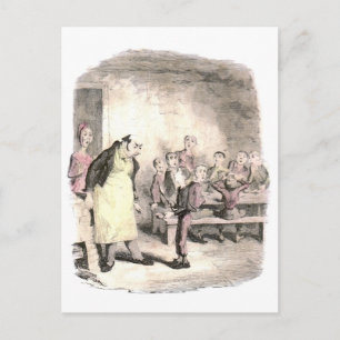 Oliver Twist Asks for More Postcard