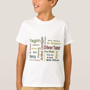 Oliver Twist Characters T-Shirt