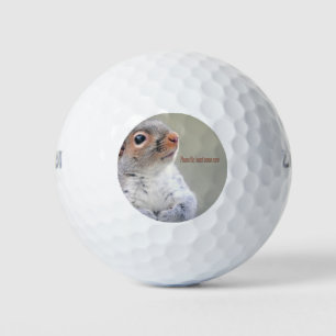 Oliver Twist Squirrel Golf Balls