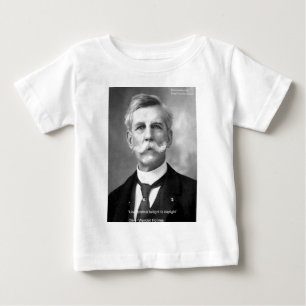 Oliver W Holmes "Love Twilight" Quote Gifts & Card Baby T-Shirt