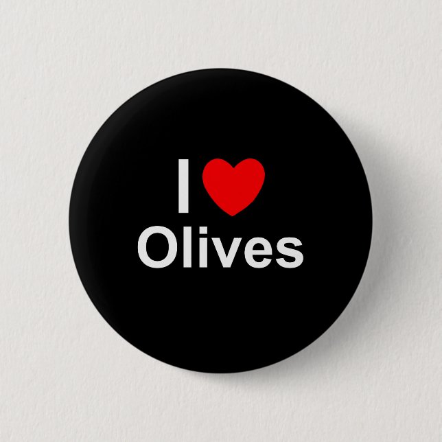 Olives 6 Cm Round Badge (Front)