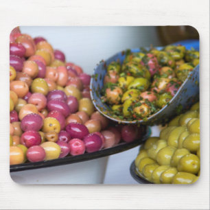 Olives At Market Mouse Mat