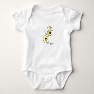 Olives Baby Bodysuit