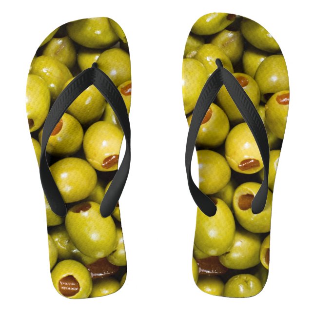 Olives Flip Flops (Footbed)