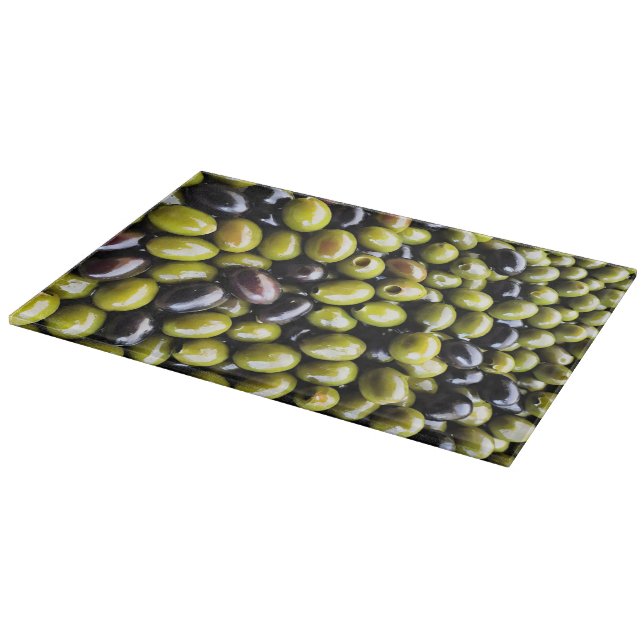 Olives free palestine bring back the olive trees cutting board (Corner)