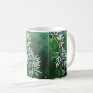 Olives in the November Dusk Painting by Alfred Fox Coffee Mug