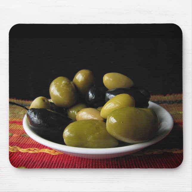 Olives Mouse Mat (Front)