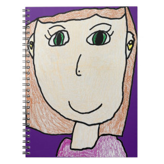 Olive's Personalised Kids Spiral Photo Notebook