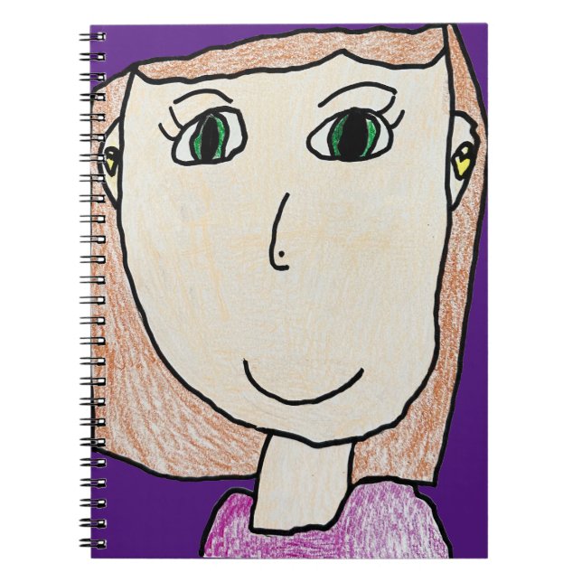 Olive's Personalised Kids Spiral Photo Notebook (Front)