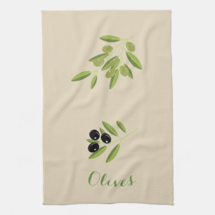 Olives Tea Towel