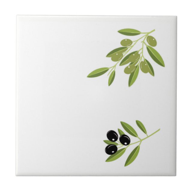 Olives Tile (Front)