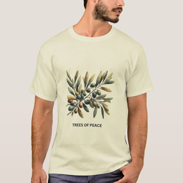 olives tree T-Shirt (Front)