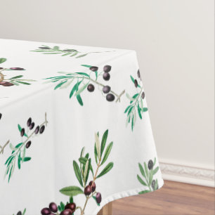 Olives,Tuscany ,Mediterranean,summer   Tablecloth