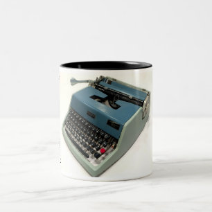 Olivetti-Underwood 21 typewriter Two-Tone Coffee Mug