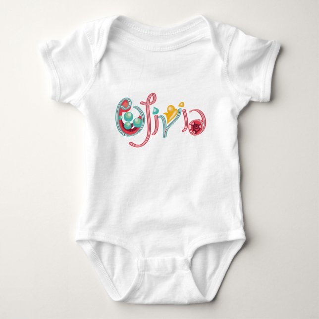 Olivia Baby Bodysuit (Front)