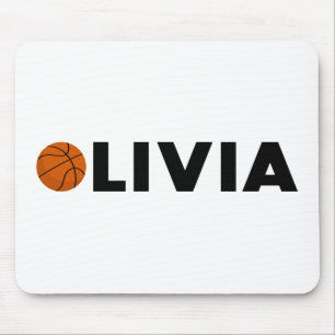 Olivia Basketball Mouse Mat