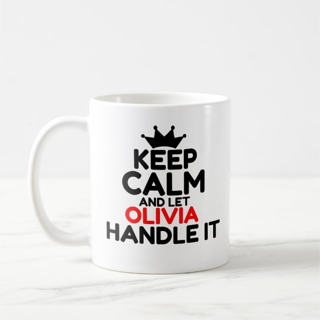 OLIVIA COFFEE MUG (Left)