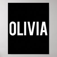 Olivia - Cool New Funny Name Fan Gift Tee 