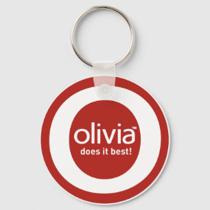 "Olivia does it best" Key Ring