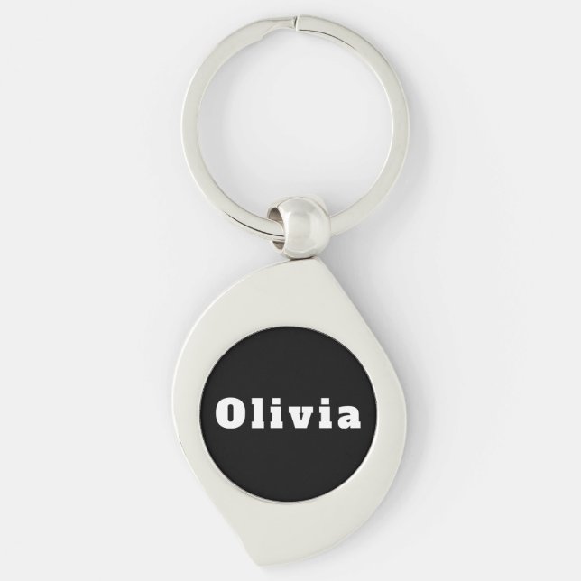 Olivia Key Ring (Front)