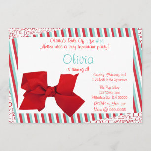 Olivia Love Invitation