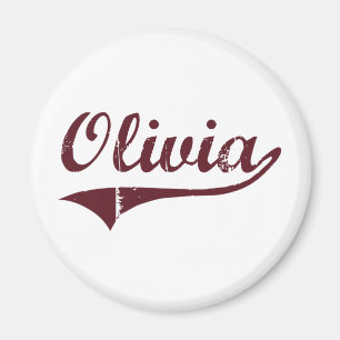 Olivia Minnesota Classic Design Magnet