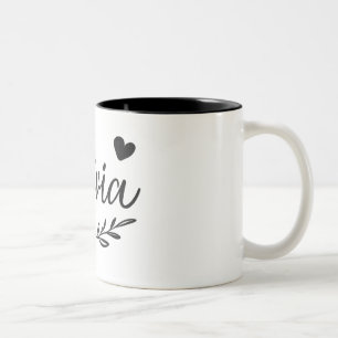 Olivia Name Mug – Personalized English Name Coffee