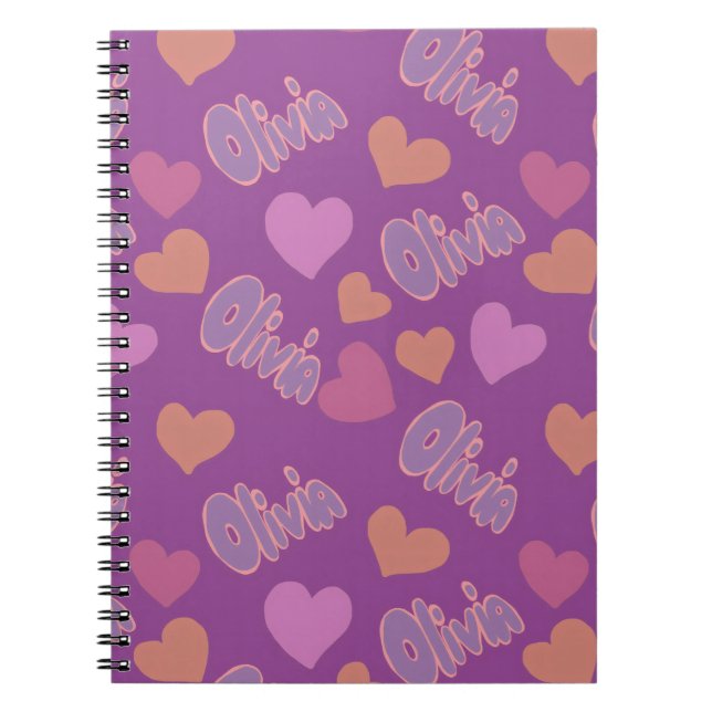 Olivia  notebook (Front)