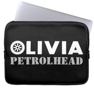 Olivia Petrol Head Laptop Sleeve