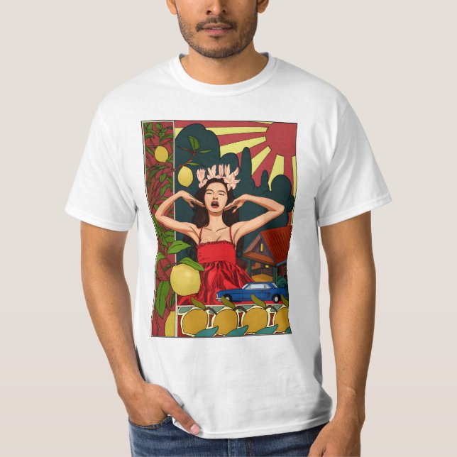 Olivia Rodrigo art nouveau T-Shirt (Front)