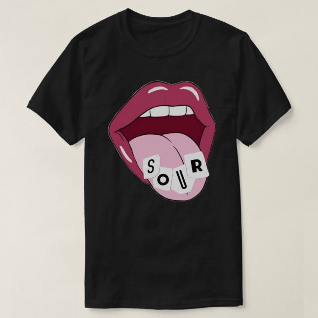 Olivia Rodrigo Sour Sticker.png T-Shirt (Design Front)
