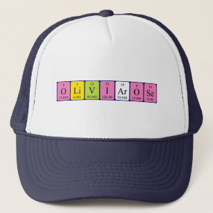 Olivia-Rose periodic table name hat