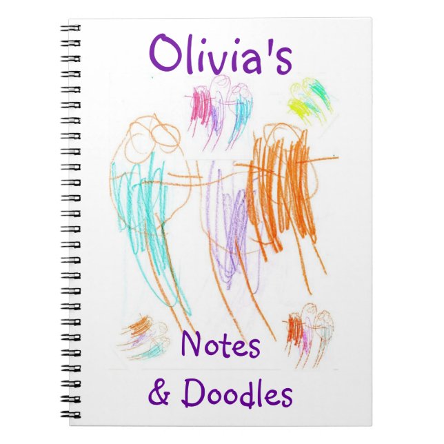 Olivia’s Doodles Notebook (Front)