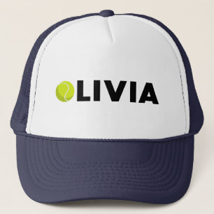 Olivia Tennis Trucker Hat