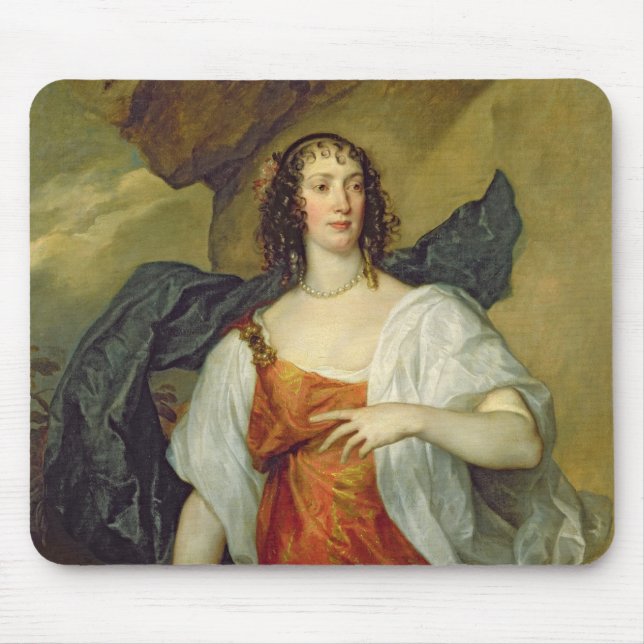Olivia, Wife of Endymion Porter, c.1637 Mouse Mat (Front)