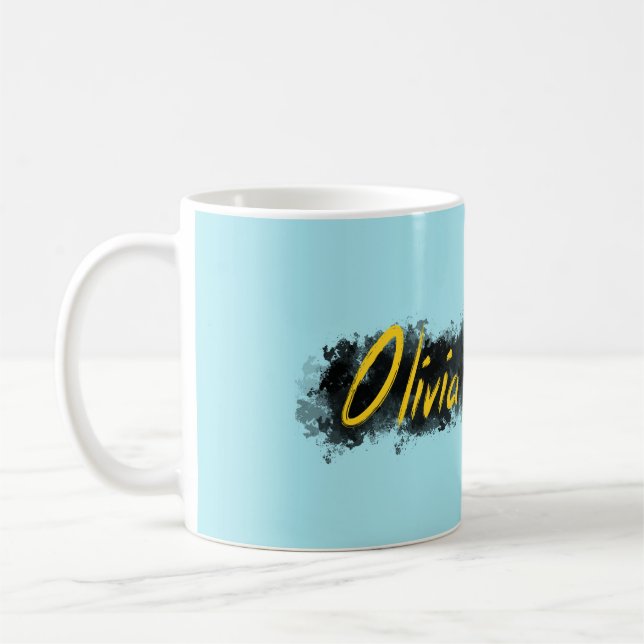 Olivia - Your Name on Mug - Best Gift | kuandika (Left)