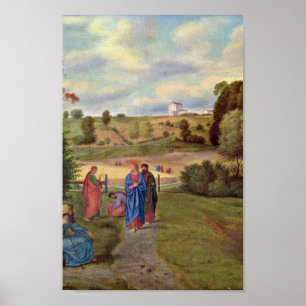 Olivier Ferdinand - Jesus and his disciples Poster